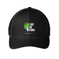 Fight The Stigma Mental Health Awareness Gif Mesh Cap | Artistshot