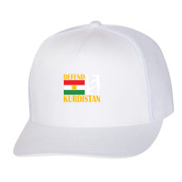 Defend Kurdistan, Kurdish Flag Trucker Cap | Artistshot