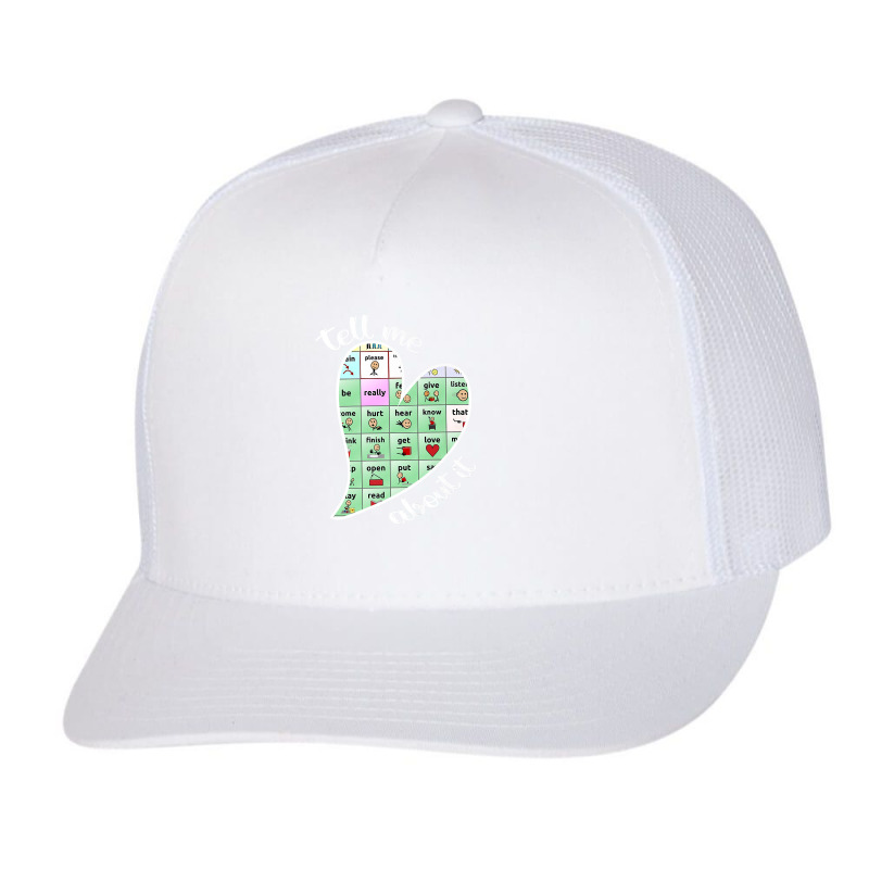 Speech Language Pathologist Speech Therapy Slp, Slp Squad Premium T Sh Trucker Cap by cm-arts | Artistshot