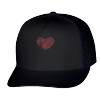 Starry Night Heart By Vincent Van Gogh Famous Painting Trucker Cap | Artistshot