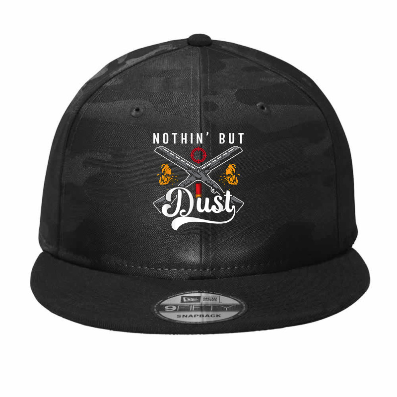 Nothin' But Dust Clay Target Shooting Sporting Clay Shooting T Shirt Camo Snapback | Artistshot