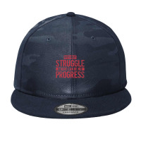 Without Struggle There Can Be No Progress Civil Rights Quote Camo Snapback | Artistshot