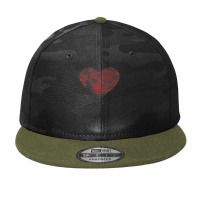 Starry Night Heart By Vincent Van Gogh Famous Painting Camo Snapback | Artistshot