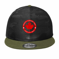 Happy Canada Day July 1st 1867 Canadian Holiday Souvenir T Shirt Camo Snapback | Artistshot