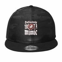 Womens Definitely Not A Mimic For Dungeons And Rpg Dragons V-neck Camo Snapback | Artistshot