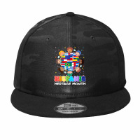 Hispanic Heritage Month Latin American Flag Kids Boys Girls T Shirt Camo Snapback | Artistshot