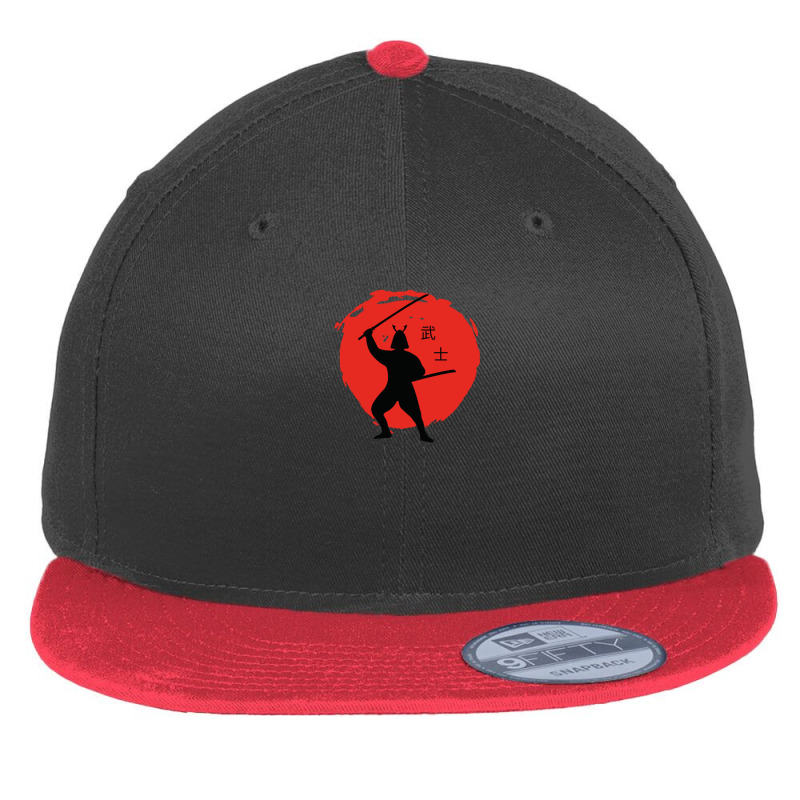 Samurai Flat Bill Snapback Cap by ShawnAllen | Artistshot