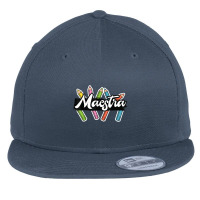 Maestra Spanish Teacher Bilingual Flat Bill Snapback Cap | Artistshot