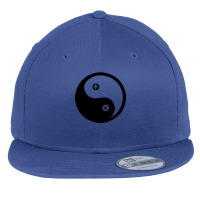 Ying Yang Pop Socket 1 Flat Bill Snapback Cap | Artistshot