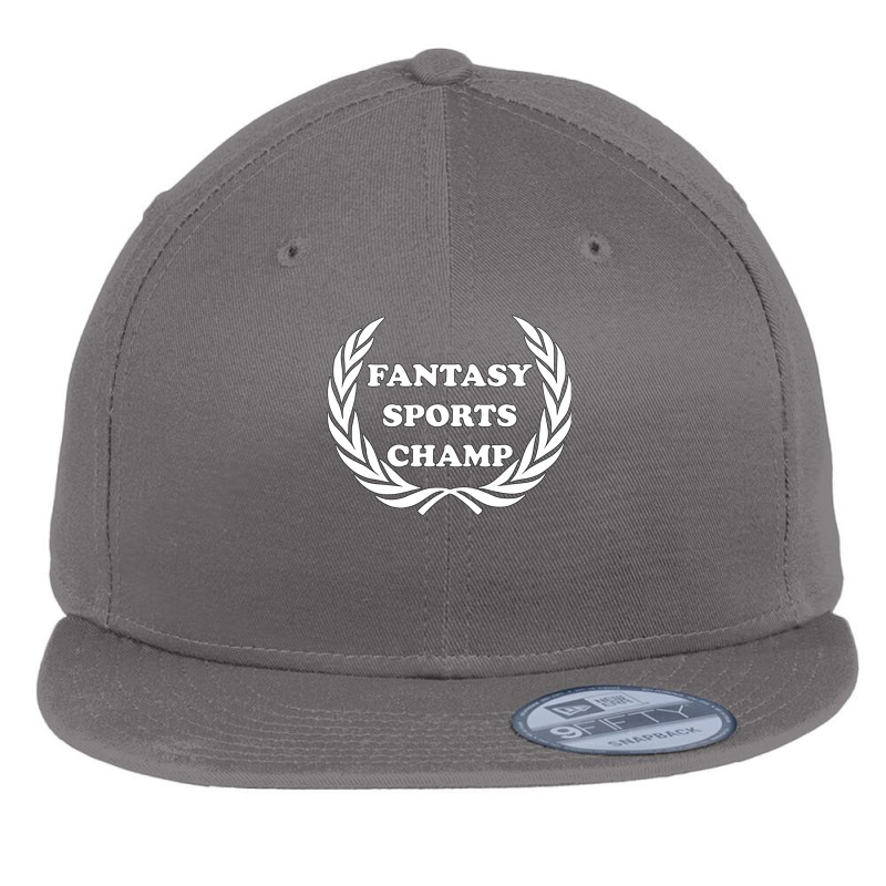 Fantasy Sports Champ Fantasy Sports Fan League Dream Team Flat Bill Snapback Cap by cm-arts | Artistshot