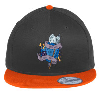 Beware The Dungeon And Slay All Dragons Rpg Flat Bill Snapback Cap | Artistshot