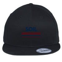 Save Our Soil - Soil Health And Science - Sequester Carbon - Climate C Flat Bill Snapback Cap | Artistshot