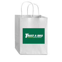 Trust A Bro Moving Company Poster Humor Cub Paper Bag - 8 X 4 1/2 X 10 1/4 | Artistshot