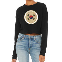 Vintage Co Operative Republic Of Guyana Usa South America United State Cropped Sweater | Artistshot