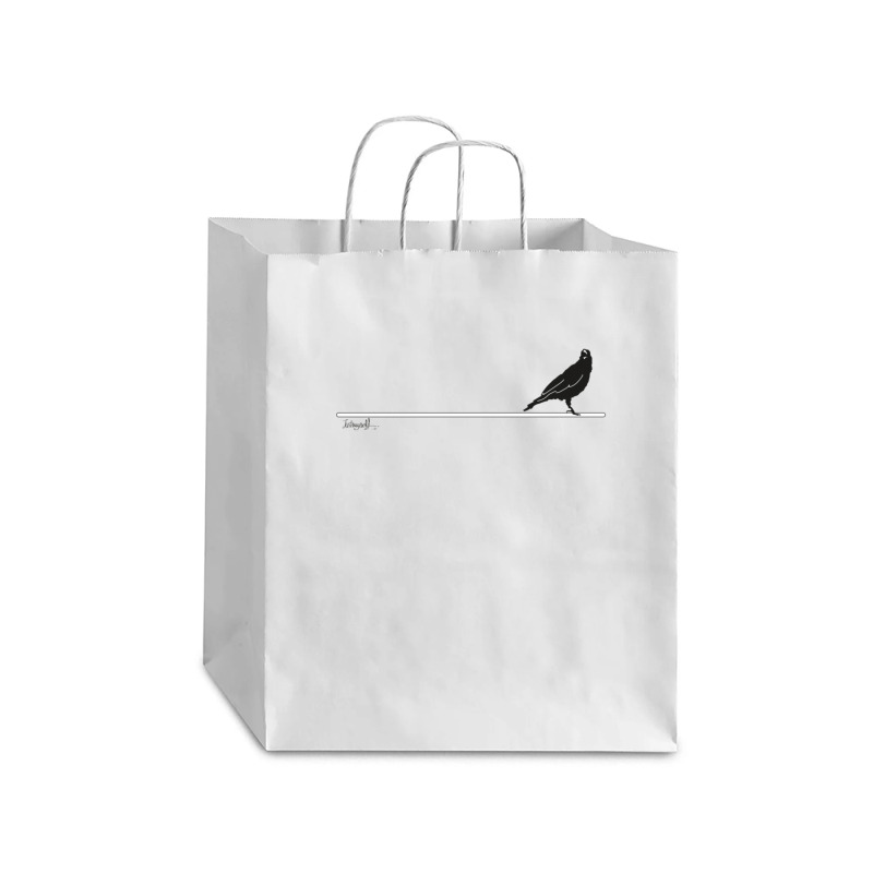 The Crow 28 Debie Paper Bag - 10 X 5 X 13 | Artistshot