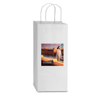 Oh My God Double Wine Paper Bag - 6 1/2 X 3 1/2 X 12 3/8 | Artistshot