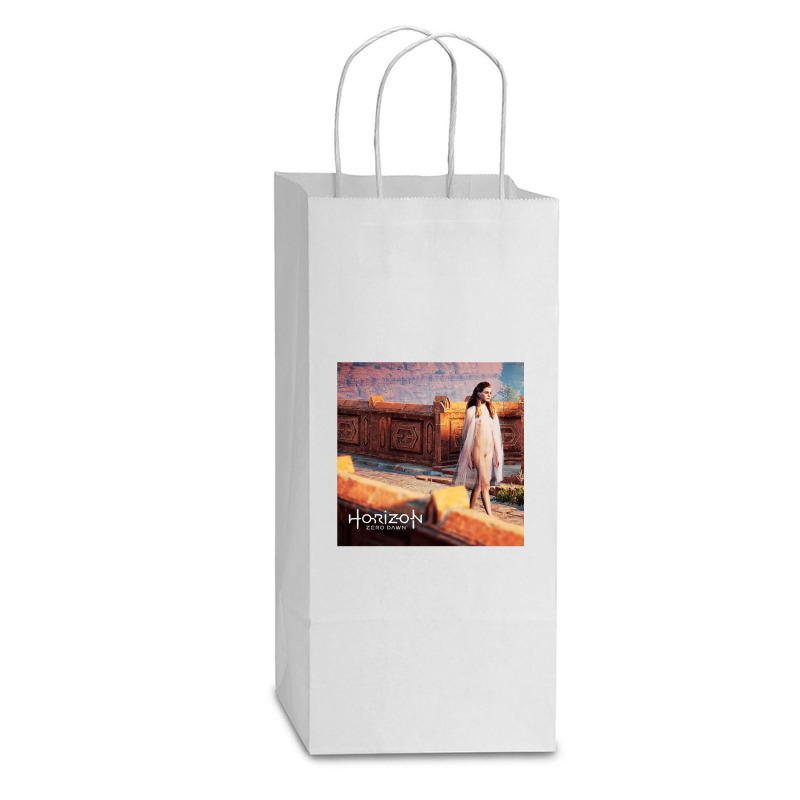 Oh My God Double Wine Paper Bag - 6 1/2 X 3 1/2 X 12 3/8 | Artistshot