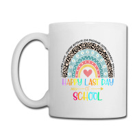 Happy Last Day Of School Teacher Student Graduation Rainbow 357 Coffee Mug | Artistshot