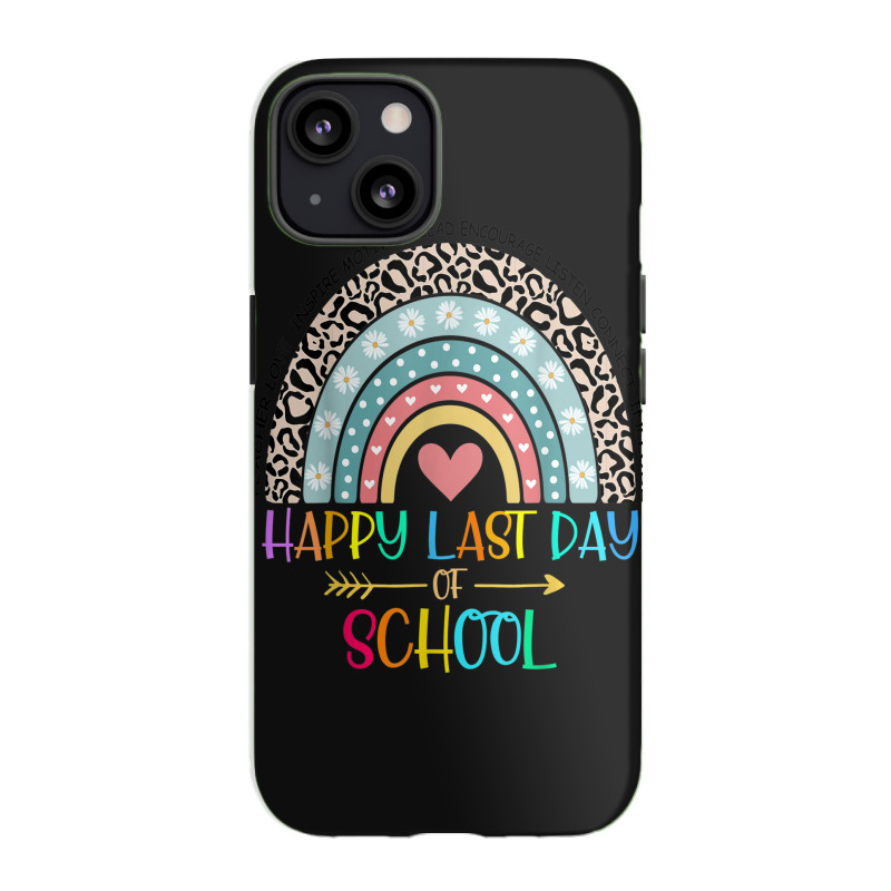 Happy Last Day Of School Teacher Student Graduation Rainbow 357 Iphone 13 Case | Artistshot