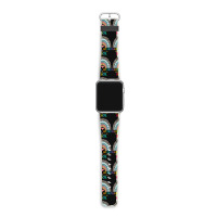 Happy Last Day Of School Teacher Student Graduation Rainbow 357 Apple Watch Band | Artistshot