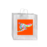 Caihong Juji The Lridiscent Dinosaur Bird Ecopop Jumbo Paper Bag - 18 X 7 X 18 3/4 | Artistshot