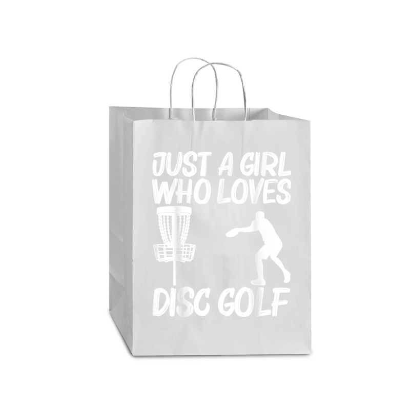 Funny Disc Golf Art For Girls Kids Outdoor Sport Game Lovers Mart Paper Bag -13 X 7 X 17 | Artistshot