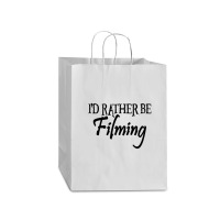 Filming Films Director Actor Actress Spectator Cinema Television Strea Mart Paper Bag -13 X 7 X 17 | Artistshot