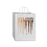 Drippin Melanin  For Women Pride - Black History Gift _002 Mart Paper Bag -13 X 7 X 17 | Artistshot