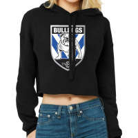 Bulldogs Rlfc Cropped Hoodie | Artistshot