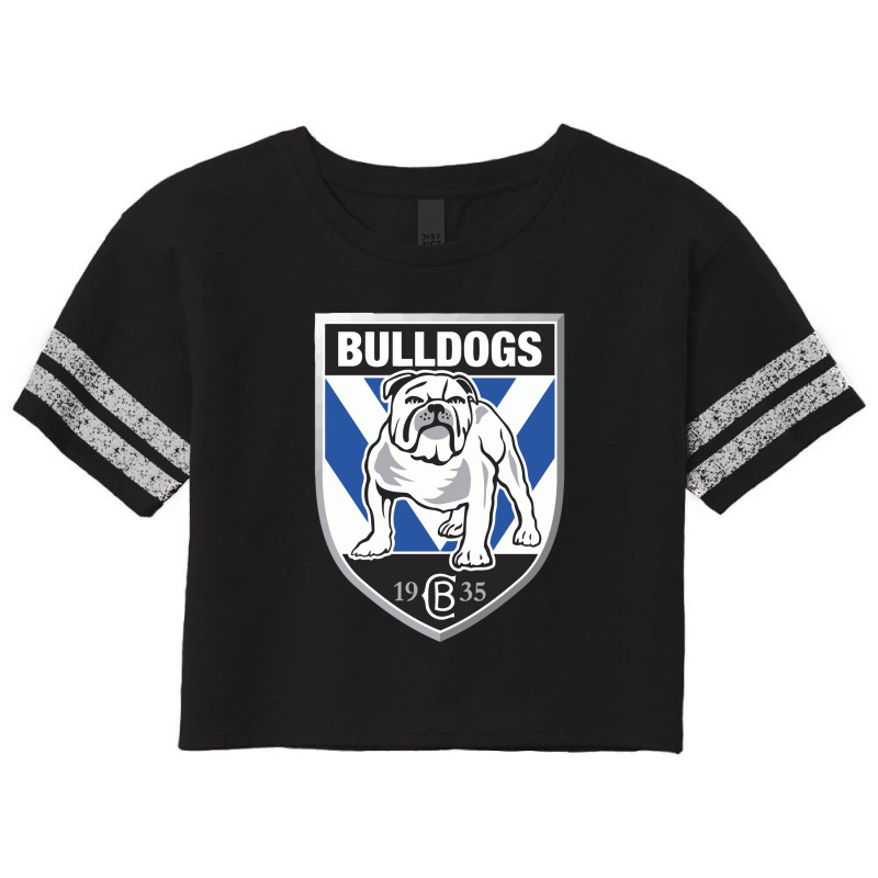 Bulldogs Rlfc Scorecard Crop Tee by SomArt | Artistshot