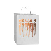 Drippin Melanin For Women Pride  Gifts Black History Month Mart Paper Bag -13 X 7 X 17 | Artistshot