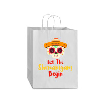 Womens Mardi Gras Outfit For Women Cute Shenanigans Day Of The Dead Ta Mart Paper Bag -13 X 7 X 17 | Artistshot