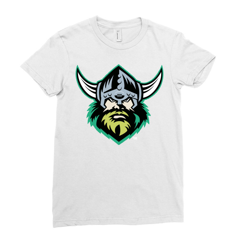 Canberra Raiders Ladies Fitted T-Shirt by SomArt | Artistshot