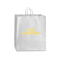 Fire Harbaugh Michigan Wolverine Queen Paper Bag - 16 X 6 X 19 1/4 | Artistshot