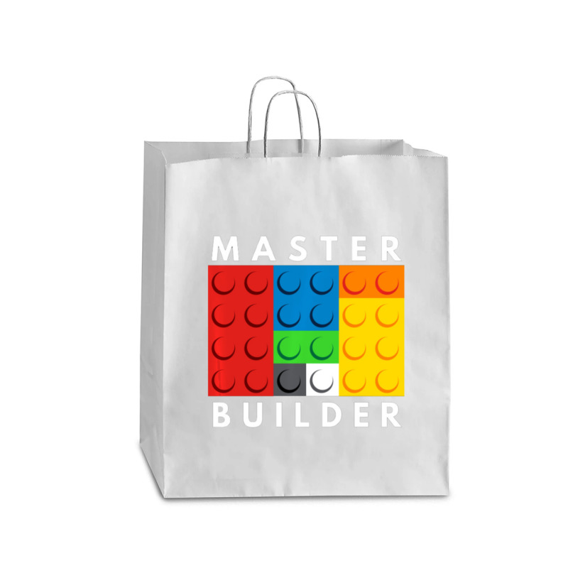 Master Builder Building Blocks Brick Builders Toys Gift Queen Paper Bag - 16 X 6 X 19 1/4 | Artistshot