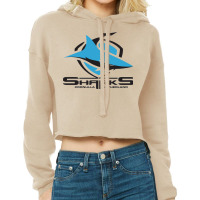 Cronulla Sharks Cropped Hoodie | Artistshot