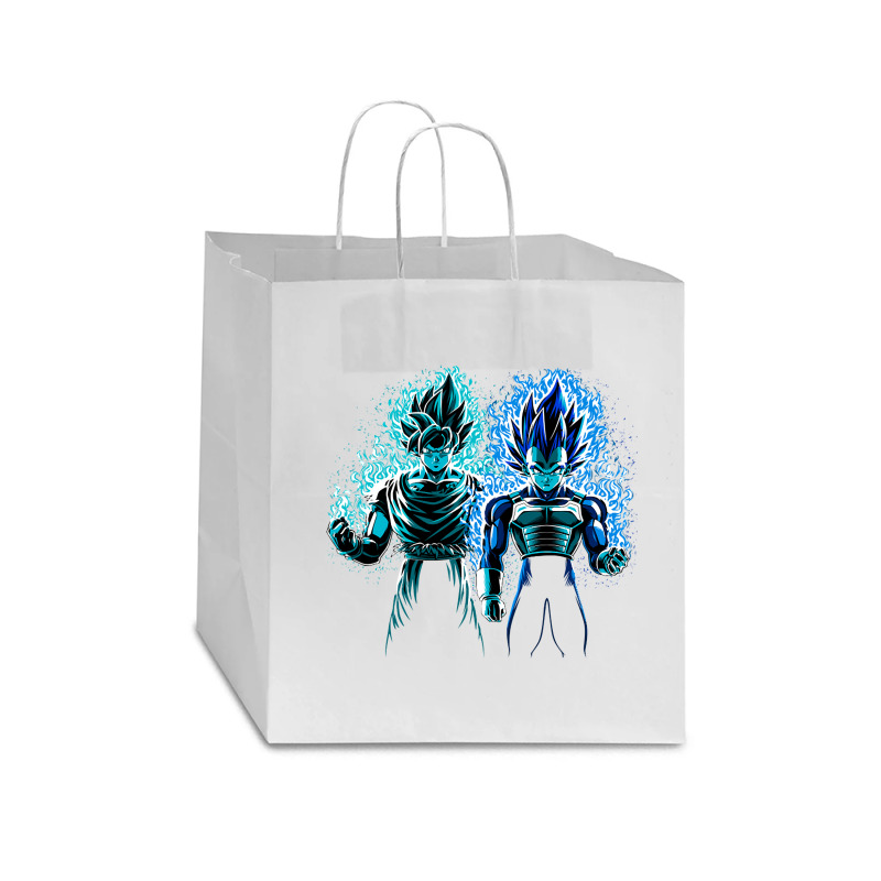 Blue God Warriors Star Paper Bag - 13 X 7 X 13 | Artistshot