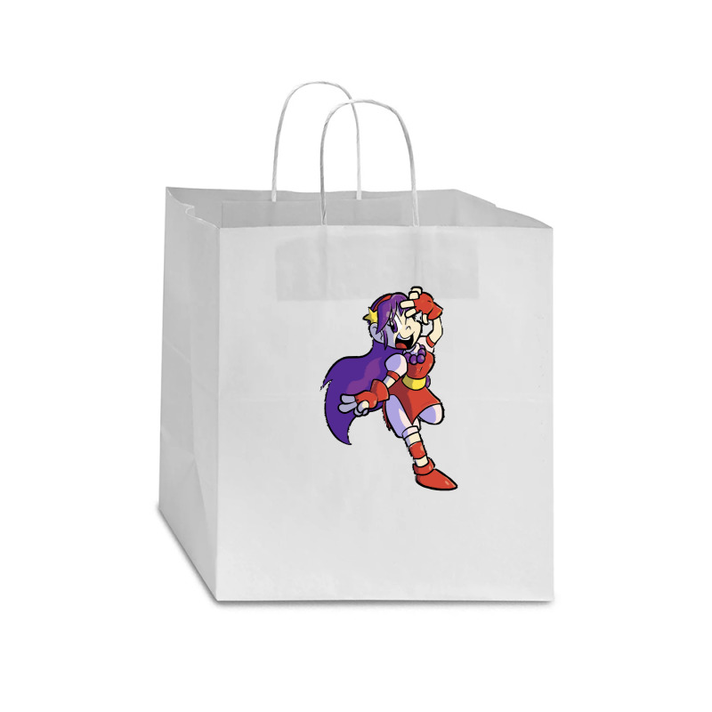 Psycho Soldier Star Paper Bag - 13 X 7 X 13 | Artistshot