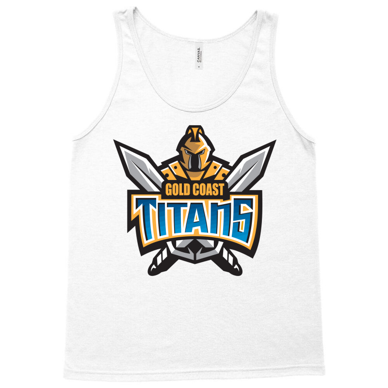 Gold Coast Titan Tank Top by SomArt | Artistshot