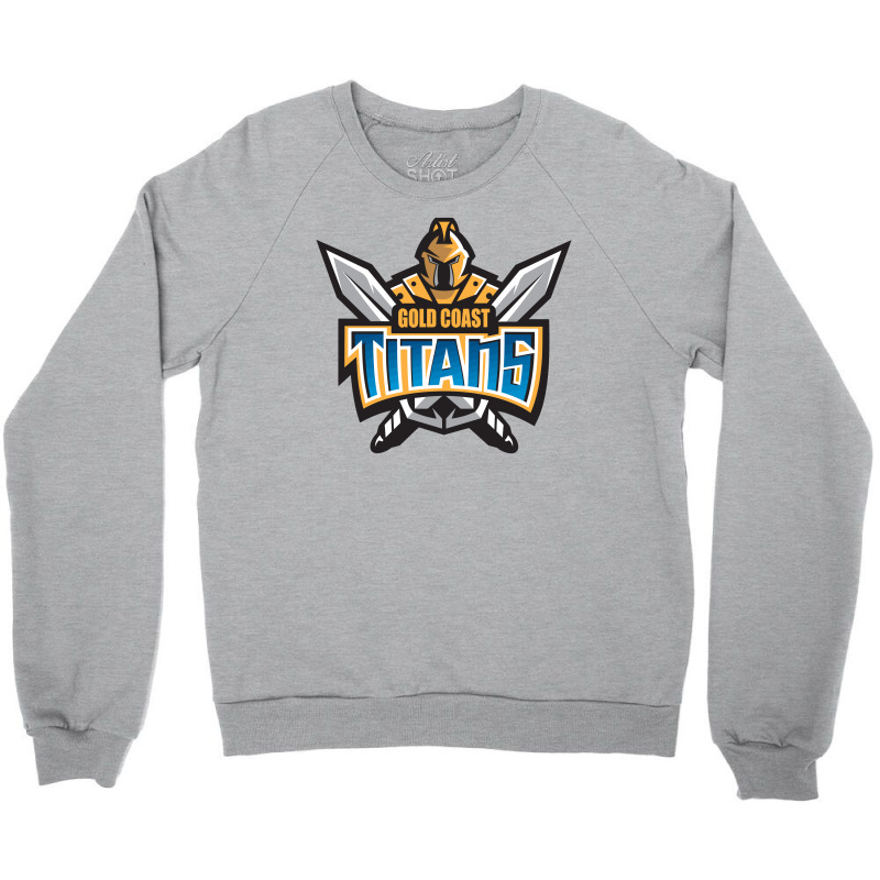 Gold Coast Titan Crewneck Sweatshirt by SomArt | Artistshot