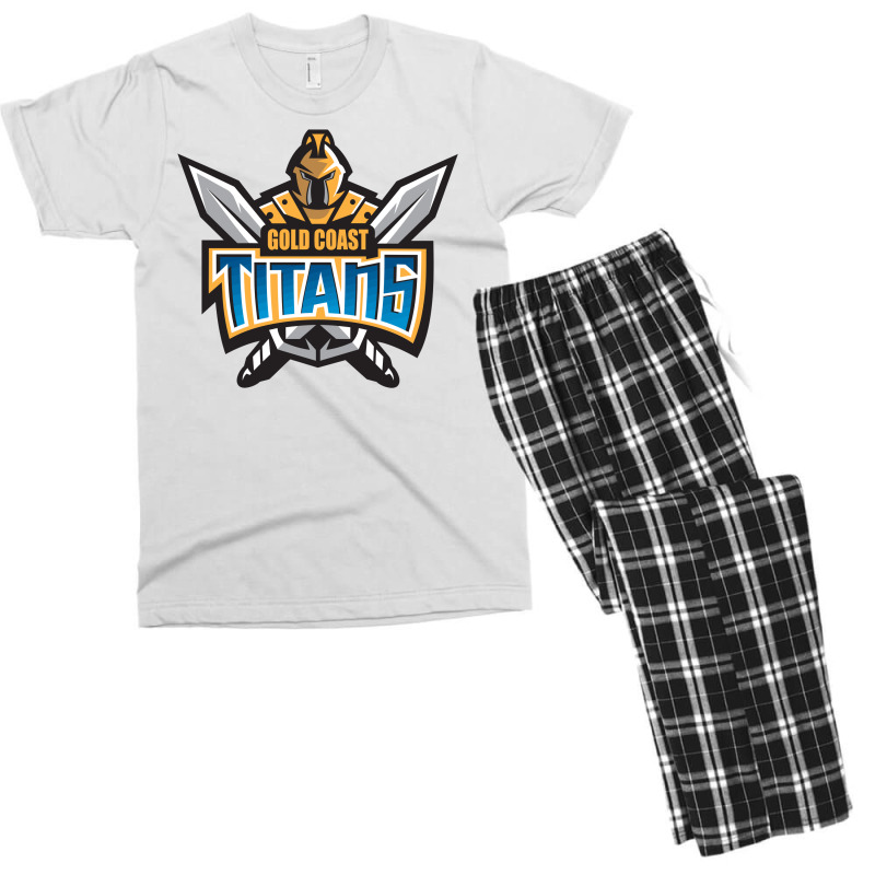 Gold Coast Titan Men's T-shirt Pajama Set by SomArt | Artistshot