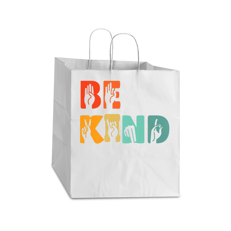 Be Kind Hand Signal Sign Language Unity Day Anti Bullying Premium T Sh