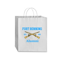 Fort Benning Alumni Est 1918 Grunt College Traveler Paper Bag -13 X 6 X 15 3/4 | Artistshot