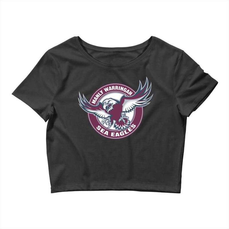 Manly Warringah Sea Eagles Crop Top by SomArt | Artistshot