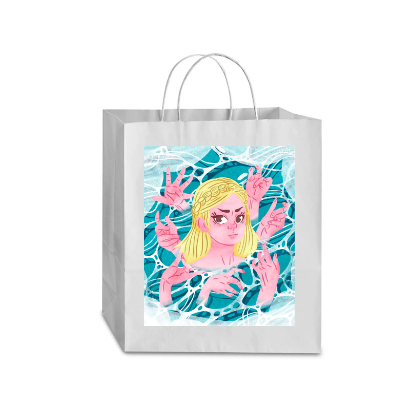 Lady In The Water Traveler Paper Bag -13 X 6 X 15 3/4 | Artistshot