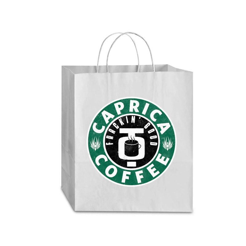 Caprica Coffee (green) Traveler Paper Bag -13 X 6 X 15 3/4 | Artistshot