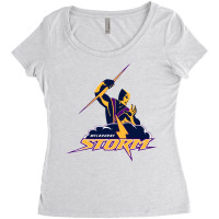 Melbourne Storm Women's Triblend Scoop T-shirt | Artistshot