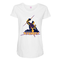 Melbourne Storm Maternity Scoop Neck T-shirt | Artistshot