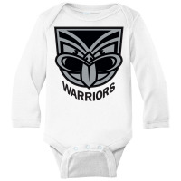 New Zealand Warriors Long Sleeve Baby Bodysuit | Artistshot