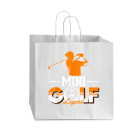 Funny Mini Golf Legend Vogue Paper Bag - 16 X 6 X 12 | Artistshot